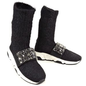 🇮🇹NILA & NILA🇮🇹 Winter Black Walking SNEAKERS